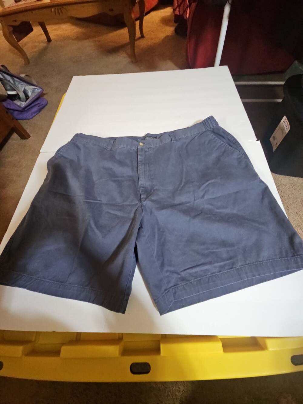 Architect Chino Shorts Size W44 Blue Cotton